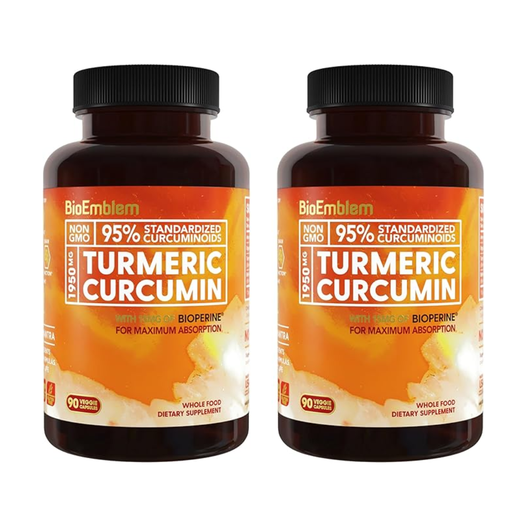 Bienestar Natural con Turmeric Curcumin – Energía, Salud y Vitalidad en Cada Cápsula