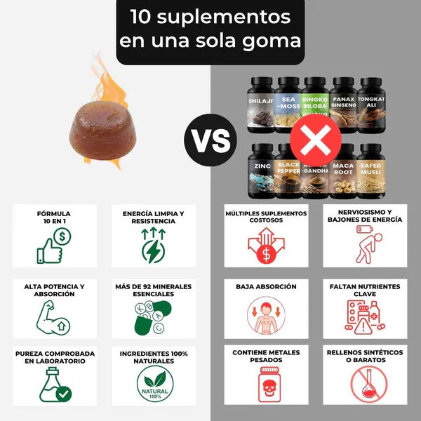 Shilajit Vital Femme™ – Deseo, energía y bienestar en equilibrio