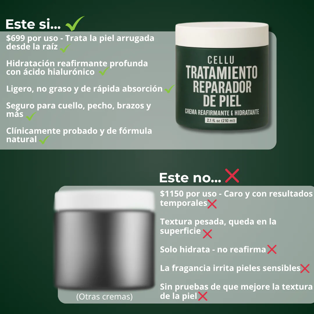 CELLU - Tratamiento Reparador de Piel